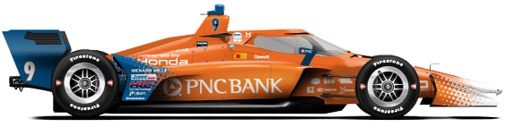 Driver of the #9 Scott Dixon's Car Livery