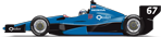 67 Newgarden - SFHR BlueBlack Livery