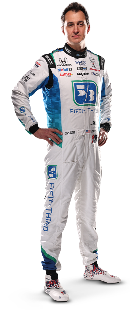 Graham Rahal standing