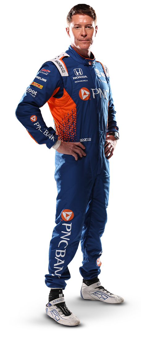 Scott Dixon standing