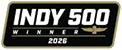 Indy Winner Badge