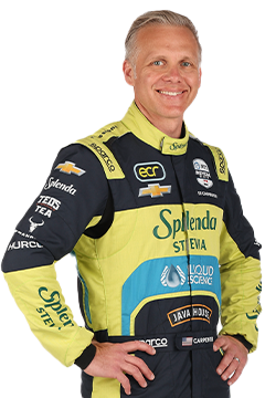 Bust of Ed Carpenter, driver of the #20