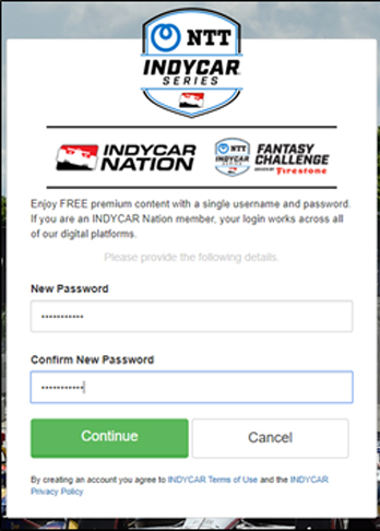 Fantasy Racing SSO Instructions