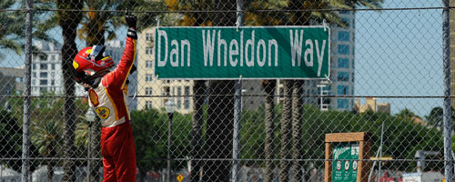 Helio at Dan Wheldon Way