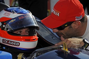Tony Kanaan and Rubens Barrichello