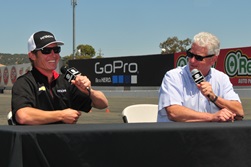 Ryan Briscoe and Steve Page