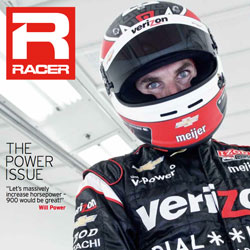 Will Power Featured in Racer Magazine