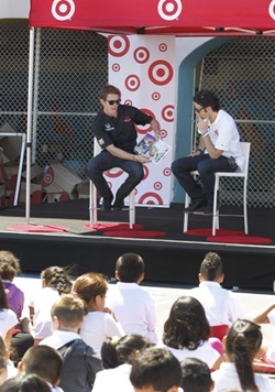 Dixon and Dario read
