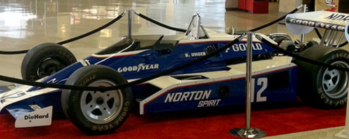 Bobby Unser Car at Indianapolis International Airport