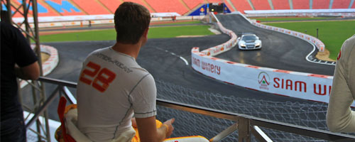 RHR watches action at Race Of Champions