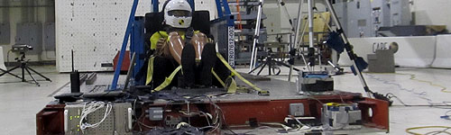 Crash Test Lab Sled