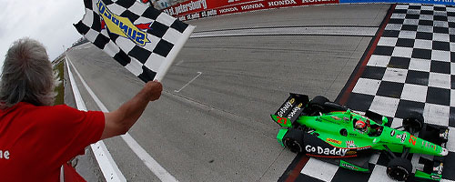 Barbieri waves checkers for James Hinchcliffe