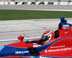 Carlos Munoz tests at Texas