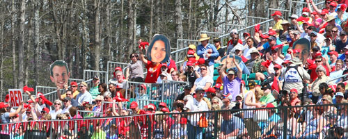 Big Heads at Barber - Kimball/Beatriz/Rahal