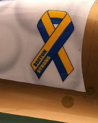 Ed Carpenter carries Boston Strong message