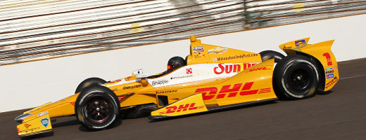 Kurt Busch on track at IMS