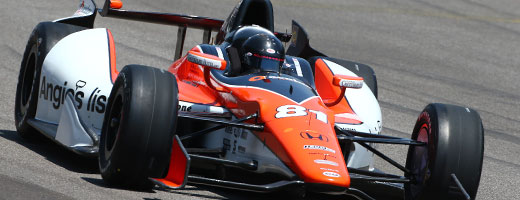 Katherine Legge on track at IMS