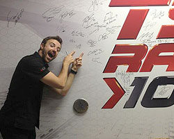 James Hinchcliffe in Toronto
