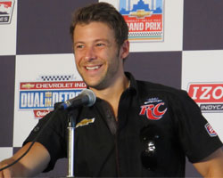 Marco Andretti press conference