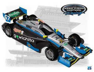 Newgarden's Car for Iowa