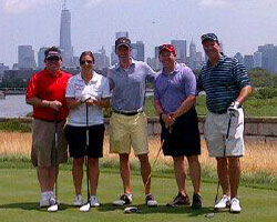 Simona De Silvestro in golf outing