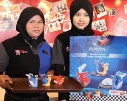 Additional Turbo merchandise available