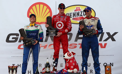 Houston Race 1 Podium