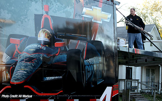 Panther Racing assists with Jackson House refurbishment