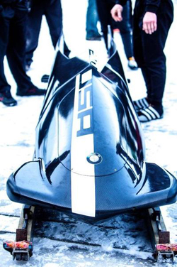 Bobsled that US will use in Sochi