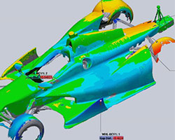 Laser scan of an IL-12