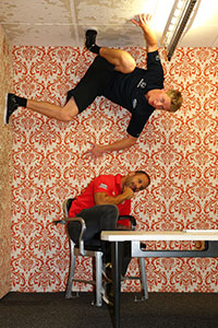 Josef Newgarden and Tony Kanaan