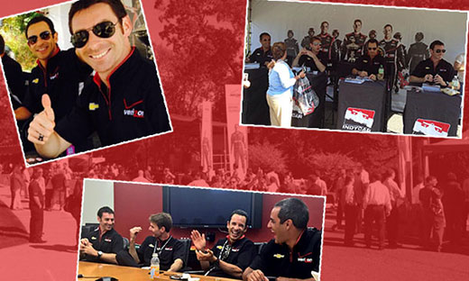 Team Penske at Verizon Headquarters