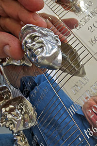 Ryan Hunter-Reay Bas Relief Sculpture