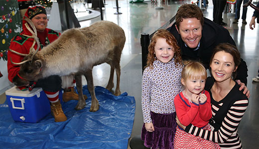 Scott Dixona and family
