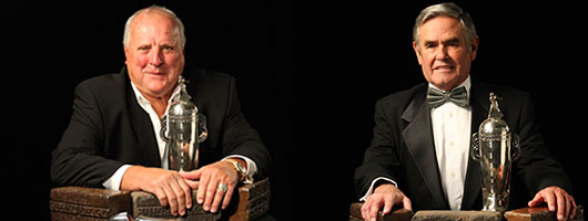 A.J. Foyt and Al Unser