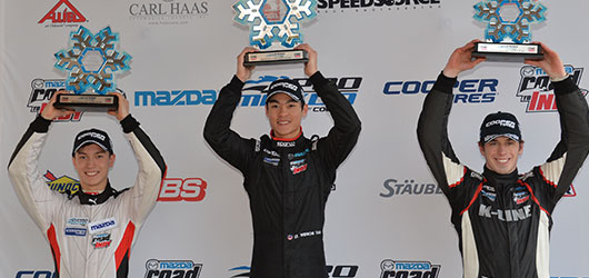 Pro Mazda Winterfest at Barber Race 2