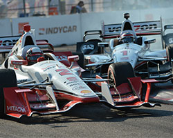 Juan Pablo Montoya and Will Power