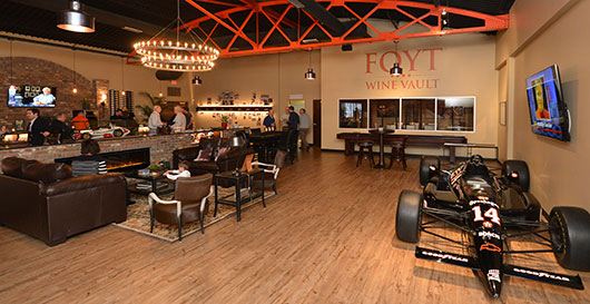 Foyt Wine Vault Opening