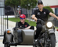Scott Dixon and Justin Wilson