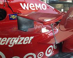 Chevrolet Singlet Wing on Sidepod