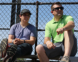 Gabby Chaves and Levi Jones