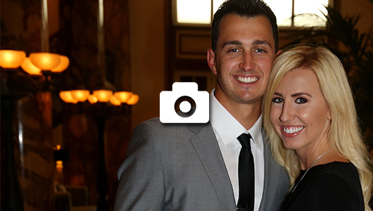Graham Rahal and Courtney Force