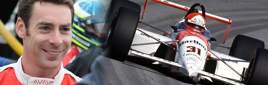 Simon Pagenaud and Al Unser Jr.