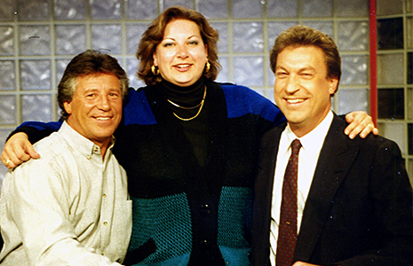 Jenny Nickell, Mario Andretti, and Bob Jenkins
