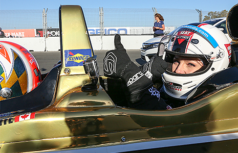 James Hinchcliffe and Sharna Burgess