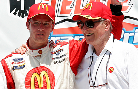 Sebastien Bourdais and Paul Newman
