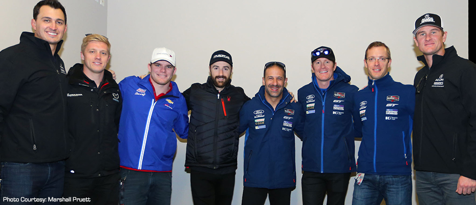 2017 INDYCAR Drivers at Rolex 24 at Daytona