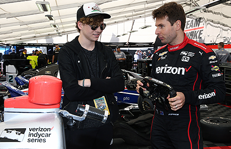 Will Power and Cole Marcus