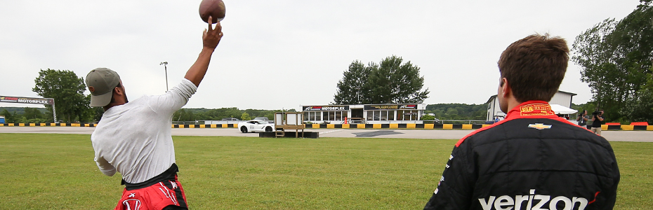 Will Power and Brett Hundley