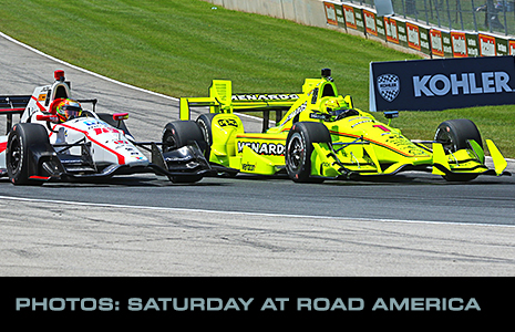 Simon Pagenaud and Esteban Gutierrez